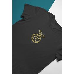 Save Planet Earth Token Logo T-Shirt | Crypto Munt | Binance Bitvavo | Alt Coin | Ethereum Bitcoin | Unisex Maat S Zwart